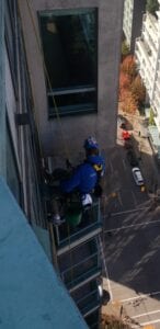 Rope Access High Rise Window Cleaning